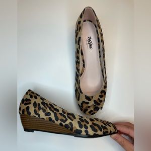 Mossimo for Target Leopard Print Wedges